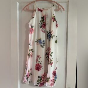 White Floral A. Byer Sundress - Size Small